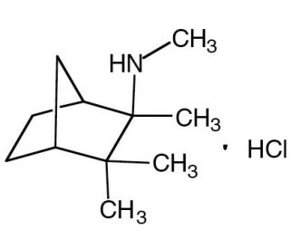 Mecamylamine Hydrochloride (CAS 826-39-1) - chemical structure image