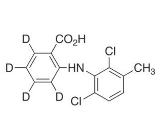 Meclofenamic Acid-d4 (CAS 1185072-18-7) - chemical structure image