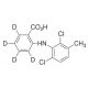 Meclofenamic Acid-d4 (CAS 1185072-18-7) - chemical structure image
