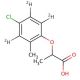 Mecoprop-d3 的分子结构, CAS编号: 352431-15-3 Mecoprop-d3 (CAS 352431-15-3) - chemical structure image