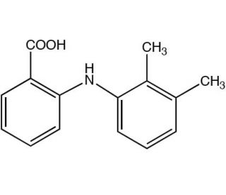 Mefenamic acid (CAS 61-68-7) - chemical structure image
