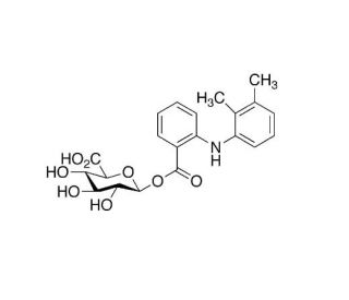 Mefenamic Acyl-&beta;-D-glucuronide (CAS 102623-18-7) - chemical structure image
