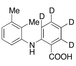 Mefenamic-d4 Acid (CAS 1216745-79-7) - chemical structure image