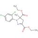 Mefenpyr-diethyl (CAS 135590-91-9) - chemical structure image