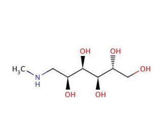Meglumine (CAS 6284-40-8) - chemical structure image
