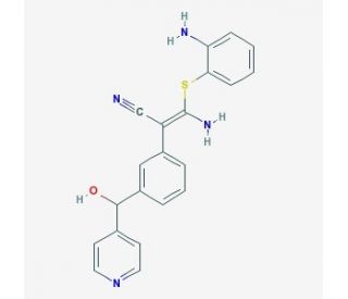 MEK Inhibitor I (CAS 297744-42-4) - chemical structure image