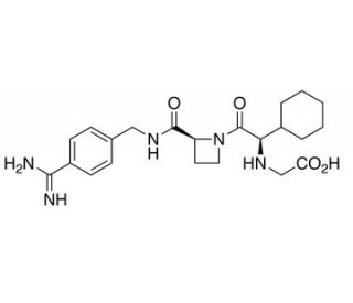 Melagatran (CAS 159776-70-2) - chemical structure image