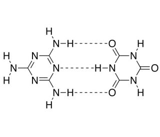Melamine cyanurate - chemical structure image