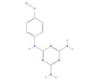 Melarsen Oxide (CAS 21840-08-4) - chemical structure image