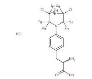 Melphalan-d8 Monohydrochloride - chemical structure image
