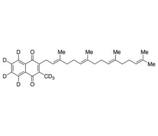 Menaquinone 4-d7 (Mixture of cis-trans isomers) (CAS 1233937-25-1) - chemical structure image