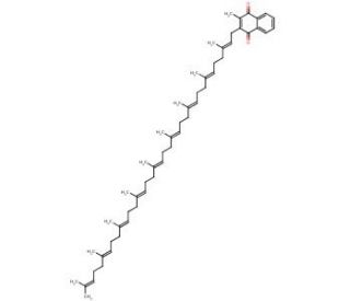 Menaquinone 9 (CAS 523-39-7) - chemical structure image