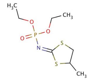 Mephosfolan (CAS 950-10-7) - chemical structure image