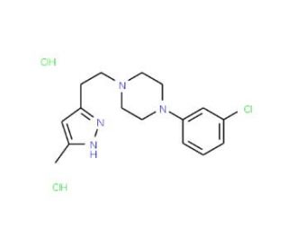 Mepiprazole Dihydrochloride (CAS 20344-15-4) - chemical structure image