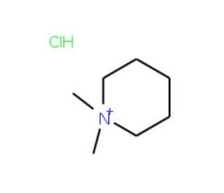 Mepiquat chloride (CAS 24307-26-4) - chemical structure image