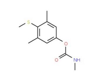 Mercaptodimethur (CAS 2032-65-7) - chemical structure image