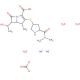 Meropenem with sodium carbonate (CAS 96036-03-2 (free acid)) - chemical structure image