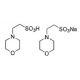 MES hemisodium salt (CAS 117961-21-4) - chemical structure image