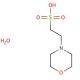 MES monohydrate (CAS 145224-94-8) - chemical structure image