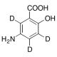 Mesalazine-d3 (CAS 1309283-32-6) - chemical structure image