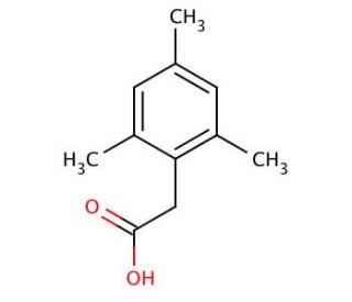 Mesitylacetic acid (CAS 4408-60-0) - chemical structure image