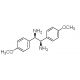meso-1,2-Bis(4-methoxyphenyl)ethylenediamine (CAS 117106-36-2) - chemical structure image