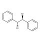 meso-1,2-Dibromo-1,2-diphenylethane (CAS 13440-24-9) - chemical structure image