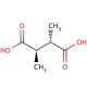 meso-2,3-Dimethylsuccinic acid (CAS 608-40-2) - chemical structure image