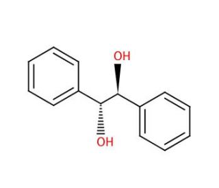 meso-Hydrobenzoin (CAS 579-43-1) - chemical structure image