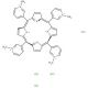 meso-Tetra (N-methyl-3-pyridyl) porphine tetrachloride (CAS 94343-62-1) - chemical structure image