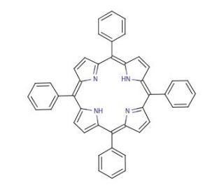 meso-Tetraphenylporphyrin (CAS 917-23-7) - chemical structure image