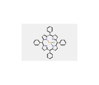meso-Tetraphenylporphyrin iron(III) chloride complex (CAS 16456-81-8) - chemical structure image