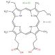 Mesoporphyrin IX dihydrochloride (CAS 68938-72-7) - chemical structure image