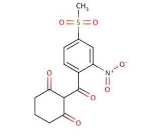 Mesotrione (CAS 104206-82-8) - chemical structure image