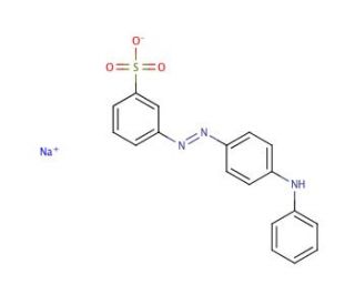 Metanil yellow (CAS 587-98-4) - chemical structure image