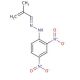 Methacrolein-2,4-dinitrophenylhydrazone (CAS 5077-73-6) - chemical structure image