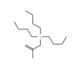Methallyltri-n-butyltin (CAS 67883-62-9) - chemical structure image