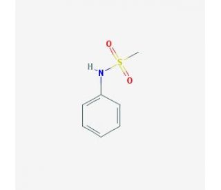 Methane sulfuryl aniline (CAS 1197-22-4) - chemical structure image
