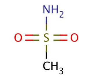 Methanesulfonamide (CAS 3144-09-0) - chemical structure image