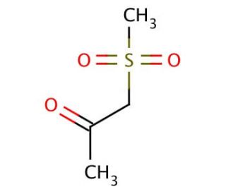 Methanesulfonylacetone (CAS 5000-46-4) - chemical structure image