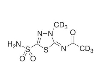 Methazolamide-d6 - chemical structure image