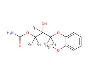 Methocarbamol-d5 (CAS 1189699-70-4) - chemical structure image