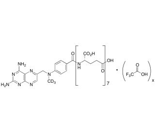 Methotrexate &alpha;-Methyl Ester (CAS 66147-29-3) - chemical structure image