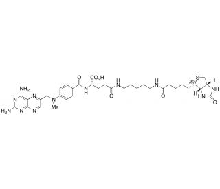 Methotrexate-cadadaverine-biotin conjugate - chemical structure image