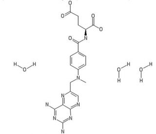 Methotrexate hydrate (CAS 133073-73-1) - chemical structure image
