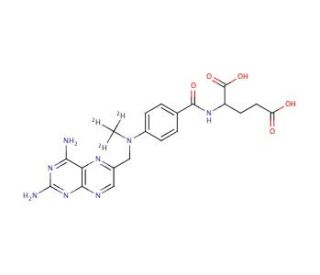 Methotrexate-methyl-d3 (CAS 432545-63-6) - chemical structure image