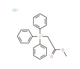 (Methoxycarbonylmethyl)triphenylphosphonium chloride (CAS 2181-97-7) - chemical structure image