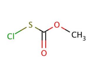Methoxycarbonylsulfenyl chloride (CAS 26555-40-8) - chemical structure image
