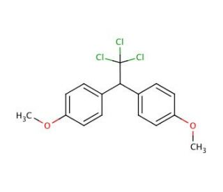 Methoxychlor (CAS 72-43-5) - chemical structure image