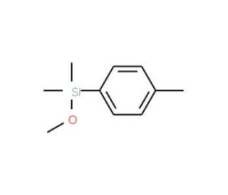 Methoxydimethyl(p-tolyl)silane (CAS 51501-87-2) - chemical structure image